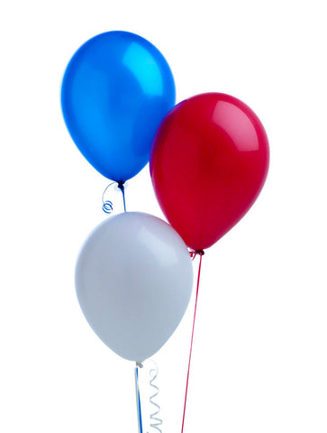 Red, White and Blue Balloons