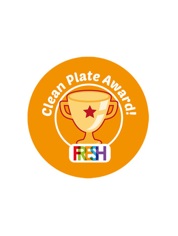 School Meals Stickers - Clean Plate Award