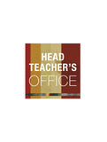 Industrial - Head Teacher Sign