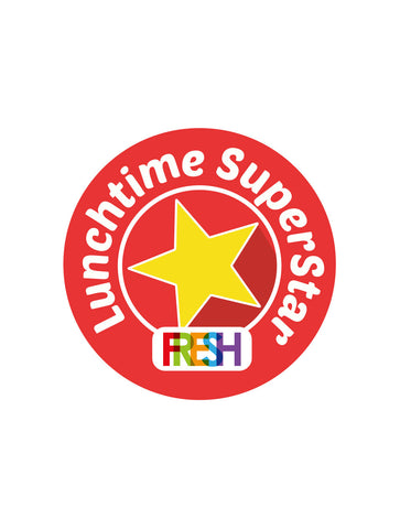 School Meals Stickers - Lunchtime Superstar