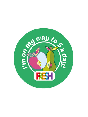 School Meals Stickers - 5-a-day