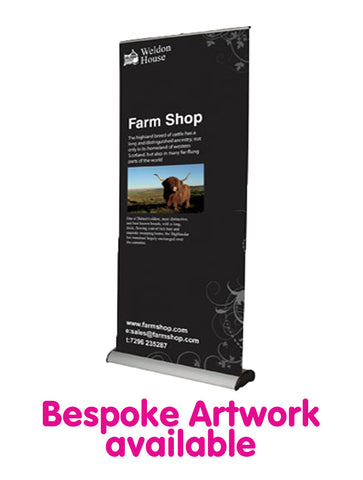 Deluxe Roll Up Banner - 1000mm Wide