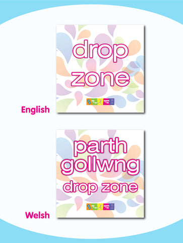 Drop Zone Board - Square - Style 1
