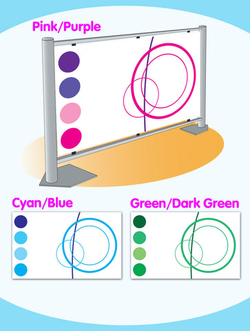 Queueing Barrier - Full Colour Circles