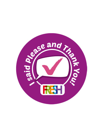 School Meals Stickers - Please and Thank You