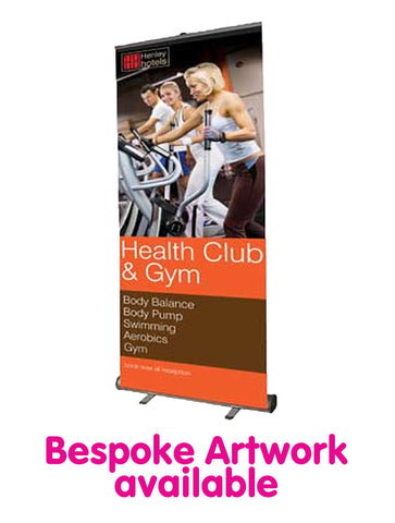 Economy Roll Up Banner - 850mm Wide